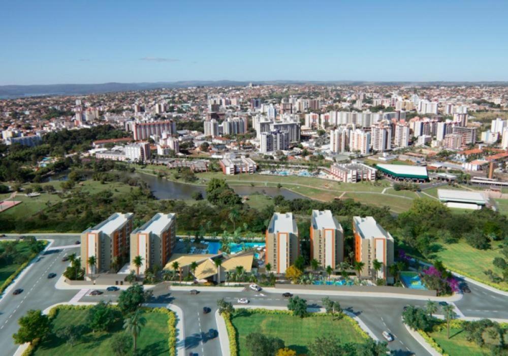 Caldas Novas Prive Alta Vista Thermas Resort - Sensacional! Apto Suite Luxo 02 Quartos Ate 06 Pessoas - Incrivel! Ngoại thất bức ảnh