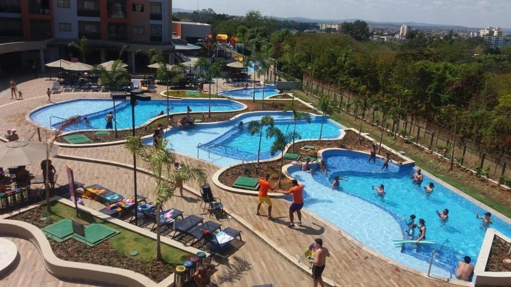 Caldas Novas Prive Alta Vista Thermas Resort - Sensacional! Apto Suite Luxo 02 Quartos Ate 06 Pessoas - Incrivel! Ngoại thất bức ảnh